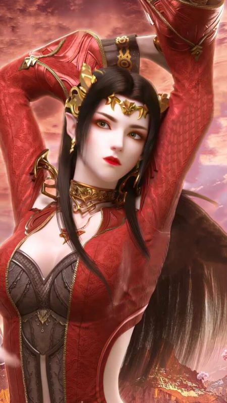 斗破苍穹_美杜莎女王彩鳞（Queen Medusa）中国动漫壁纸_94070035